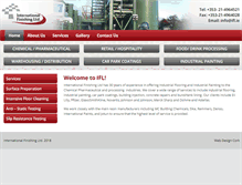 Tablet Screenshot of ifl.ie